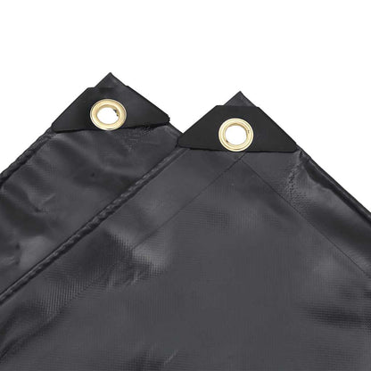 Tarpaulin Black 1x2,5 m 650 g/m²