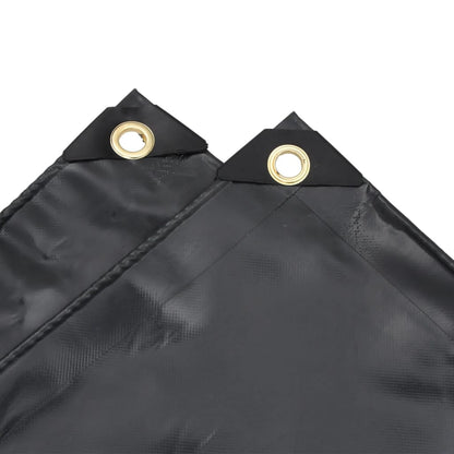 Tarpaulin Black 1,5x2 m 650 g/m²