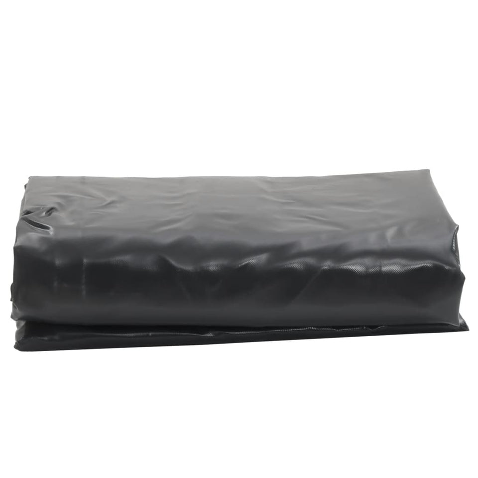 Tarpaulin Black 2.5x4.5 m 650 g/m²