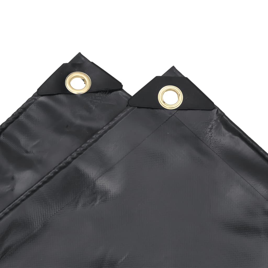Tarpaulin Black 2,5x4,5 m 650 g/m²