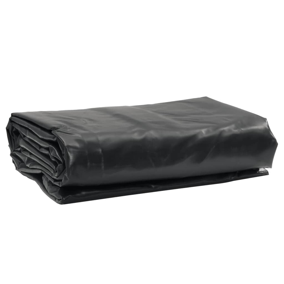 Tarpaulin Black 5x8 m 600 g/m²