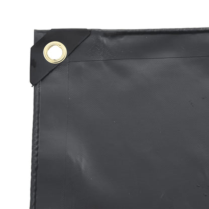 Tarpaulin Black 5x8 m 650 g/m²