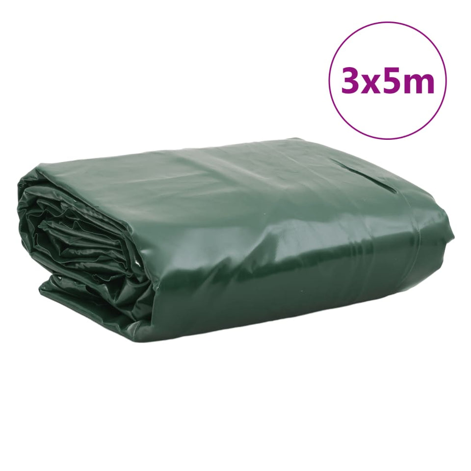 Tarpaulin Green 3x5 m 650 g/m²