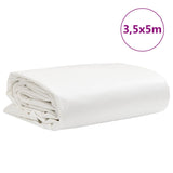 Tarpaulin White 3.5x5 m 650 g/m²