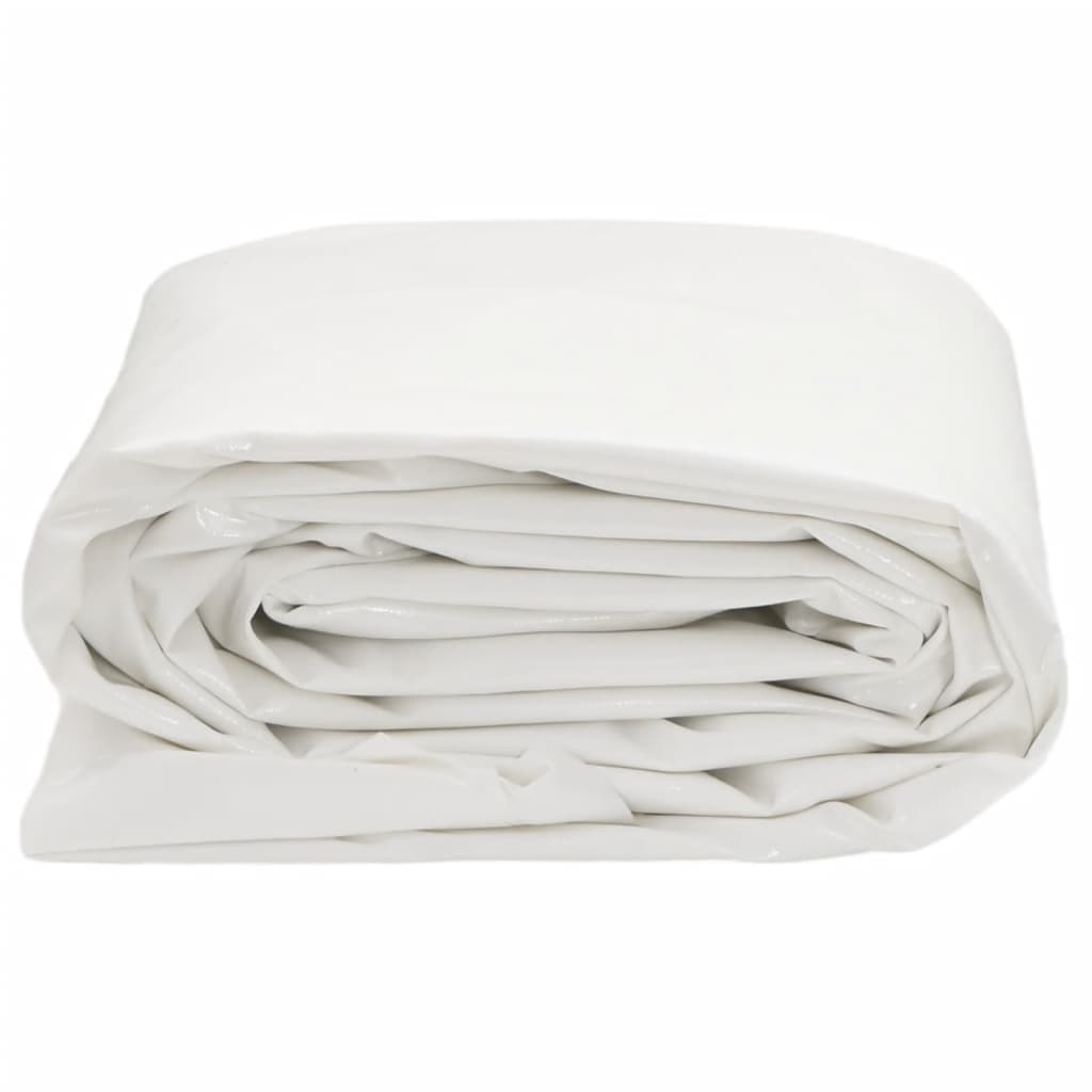 Tarpaulin White 1.5x2.5 m 650 g/m²