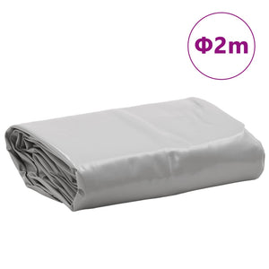 Tarpaulin Grey Ø 2 m 600 /m²