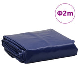 Tarpaulin Blue Ø 2 m 600 /m²