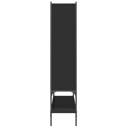 Bookcase | Black | Engineered wood, steel | Medium | Bookcase