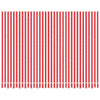 Replacement Fabric for Awning Red and White Stripe 3.5x2.5 m