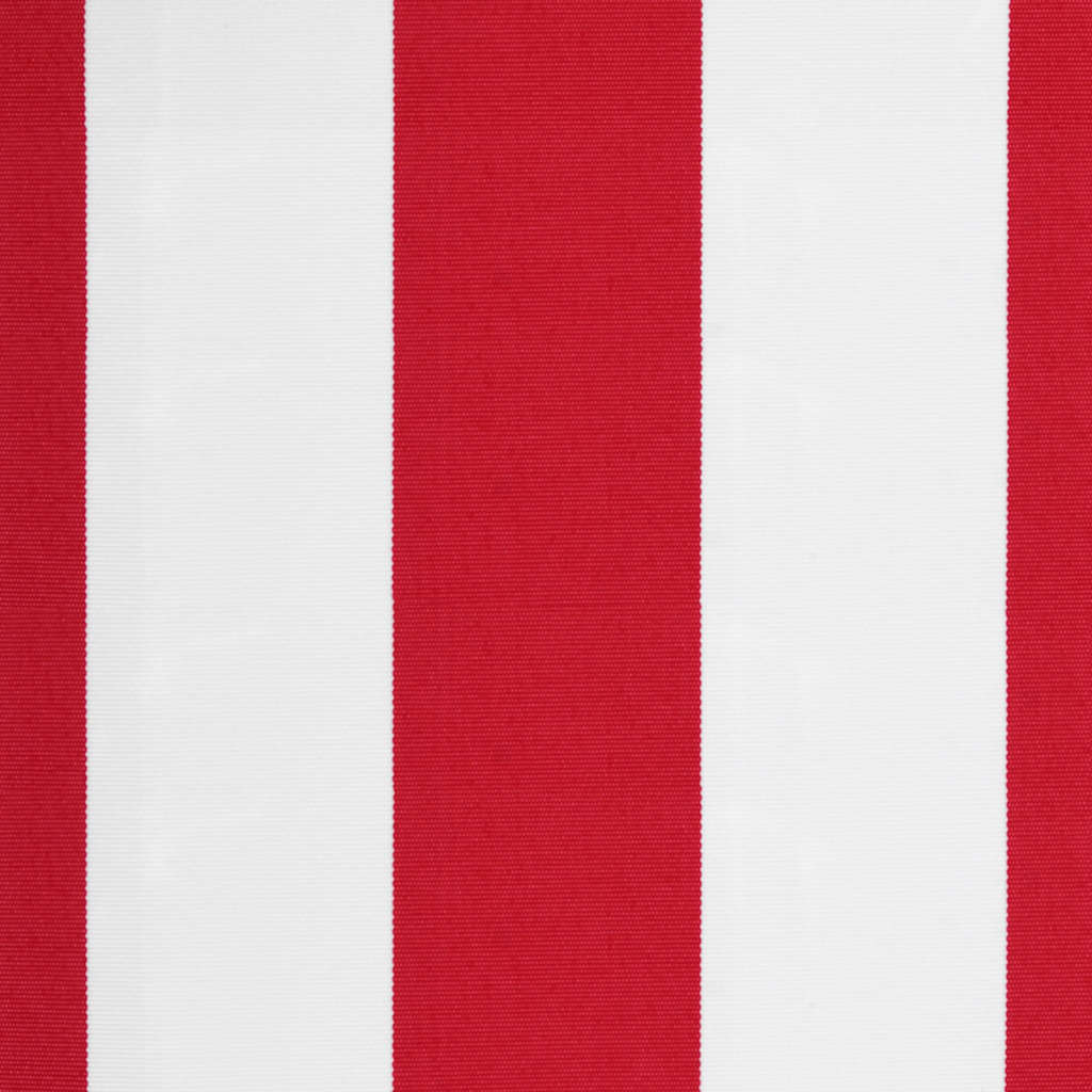 Awning Replacement Fabric Red and White 3.5x2.5 m Polyester
