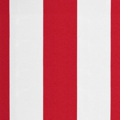 Awning Replacement Fabric Red and White 4x3 m Polyester