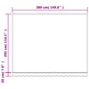 Replacement Fabric for Awning Multicolour Stripe 4x3 m