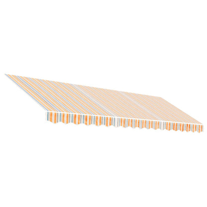 Replacement Fabric for Awning Multicolour Stripe 4.5x3 m