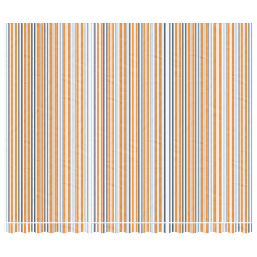 Replacement Fabric for Awning Multicolour Stripe 4.5x3.5 m
