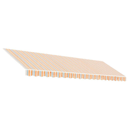 Replacement Fabric for Awning Multicolour Stripe 5x3 m