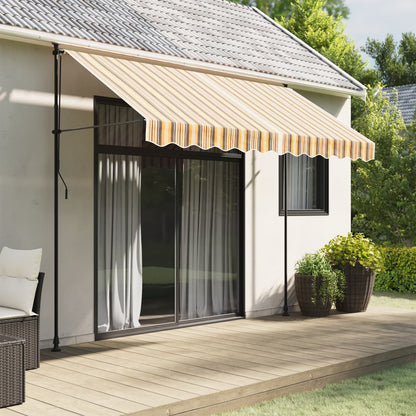 Replacement Fabric for Awning Multicolour Stripe 3x2.5 m