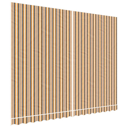 Replacement Fabric for Awning Multicolour Stripe 4x3 m