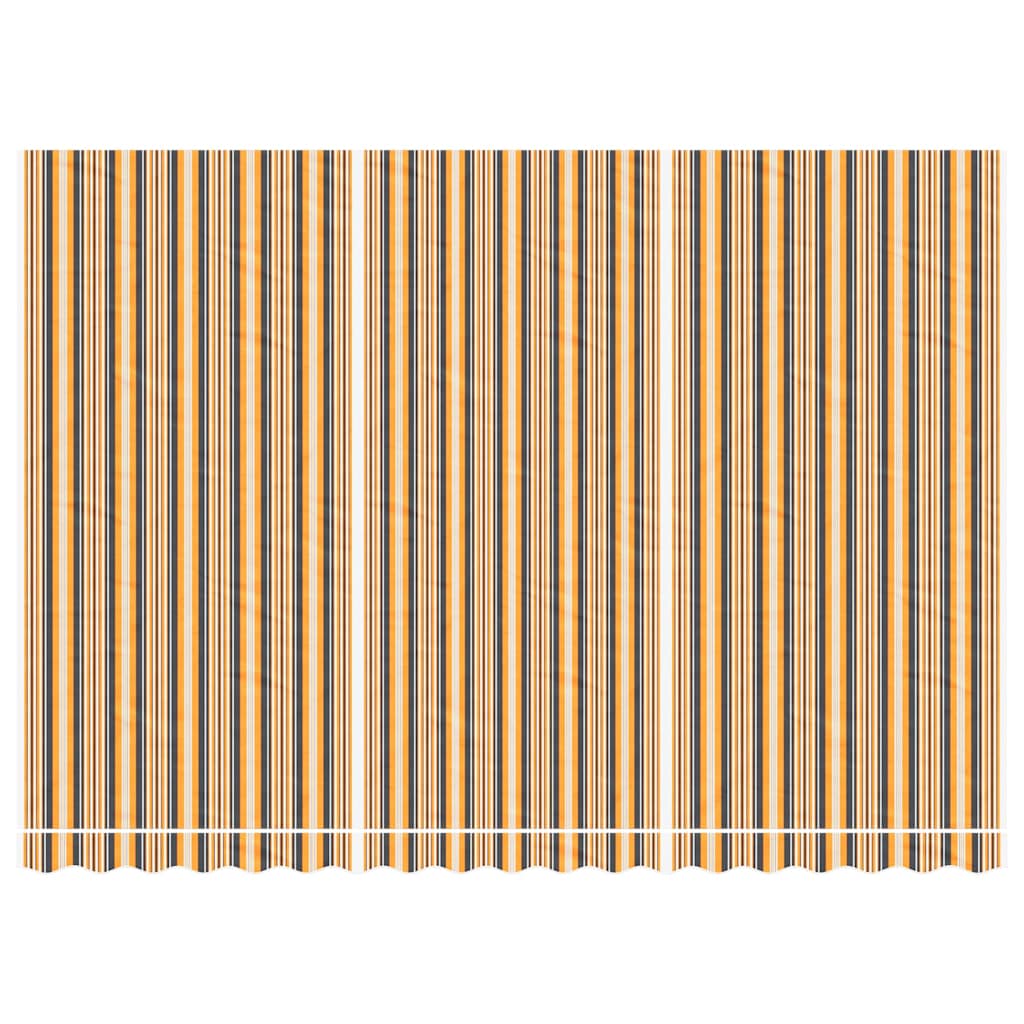 Replacement Fabric for Awning Multicolour Stripe 4.5x3 m
