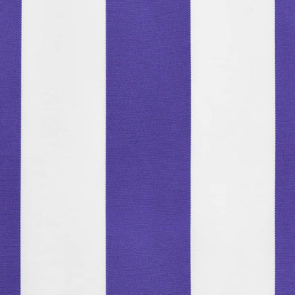 Replacement Fabric for Awning Valance Blue and White Stripe 4 m