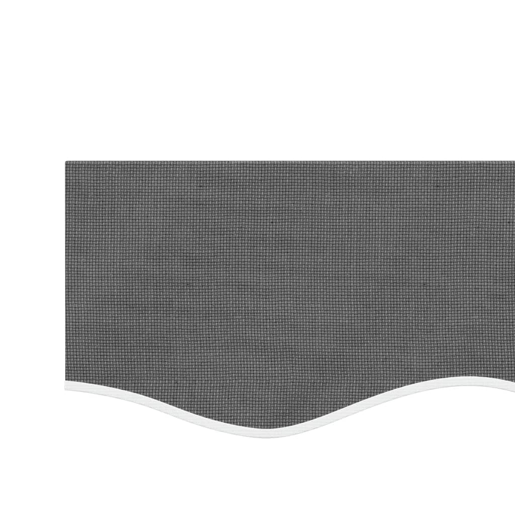 Replacement Fabric for Awning Valance Anthracite Stripe 3.5 m