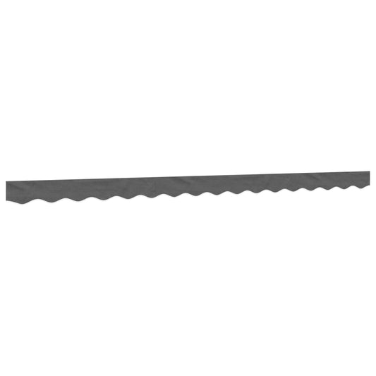 Awning Valance Replacement Anthracite Stripe 400 cm