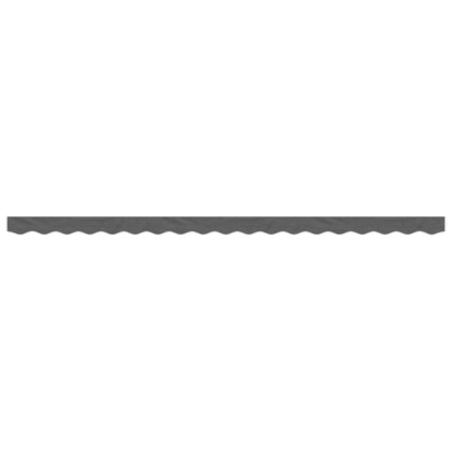 Replacement Fabric for Awning Valance Anthracite Stripe 4.5 m