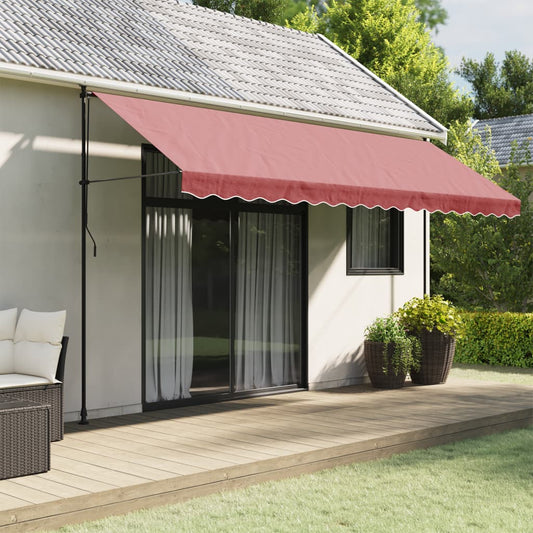 Awning Valance Replacement Burgundy Stripe 450 cm
