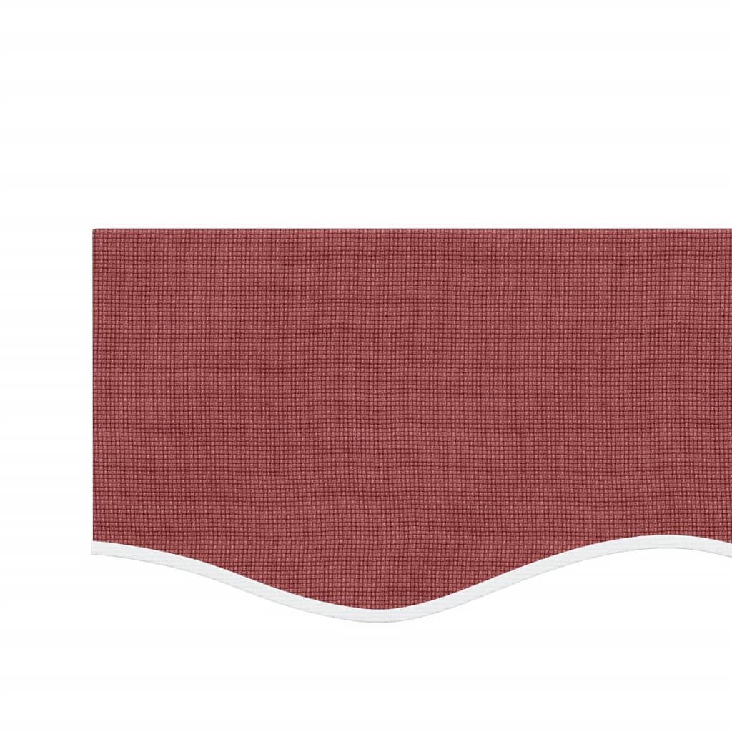Replacement Fabric for Awning Valance Burgundy Stripe 6 m