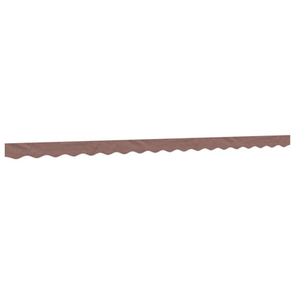 Replacement Fabric for Awning Valance Brown Stripe 4.5 m