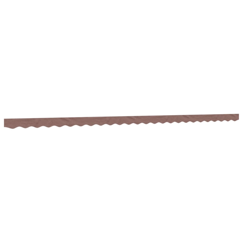Replacement Fabric for Awning Valance Brown Stripe 6 m