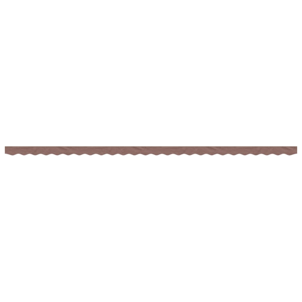Replacement Fabric for Awning Valance Brown Stripe 6 m