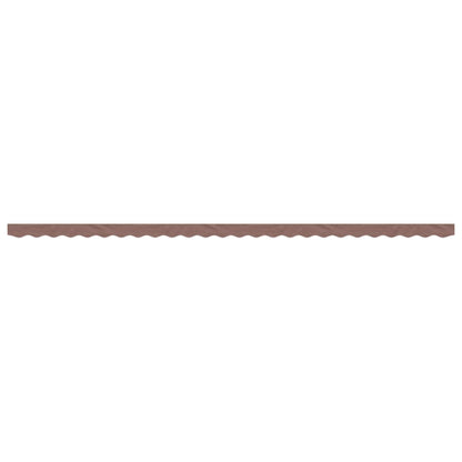 Replacement Fabric for Awning Valance Brown Stripe 6 m