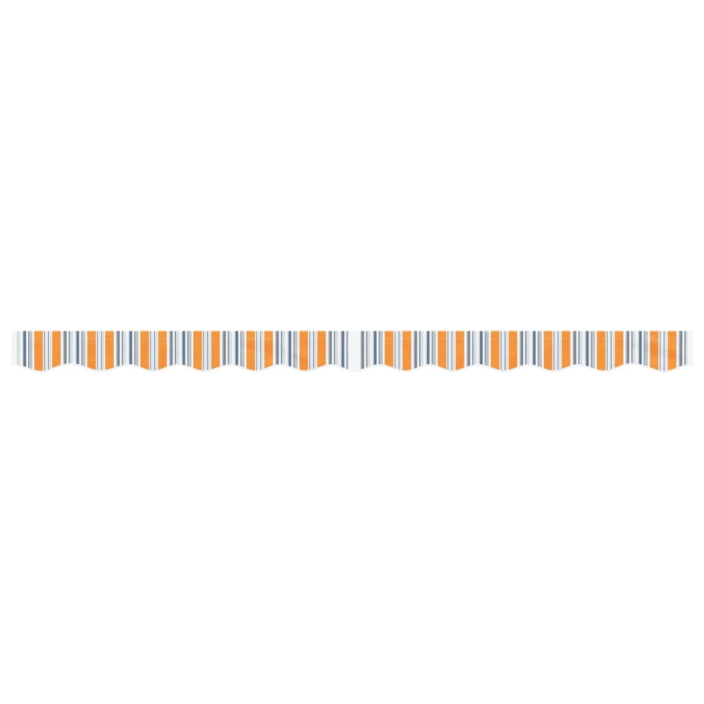 Replacement Fabric for Awning Valance Multicolour Stripe 3 m