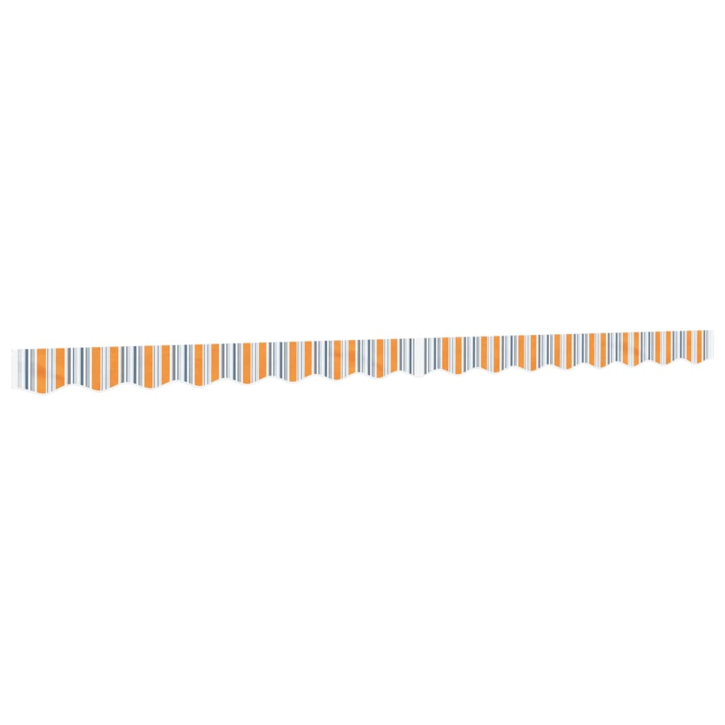 Replacement Fabric for Awning Valance Multicolour Stripe 4 m