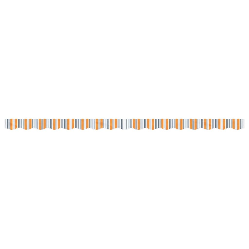 Replacement Fabric for Awning Valance Multicolour Stripe 4 m