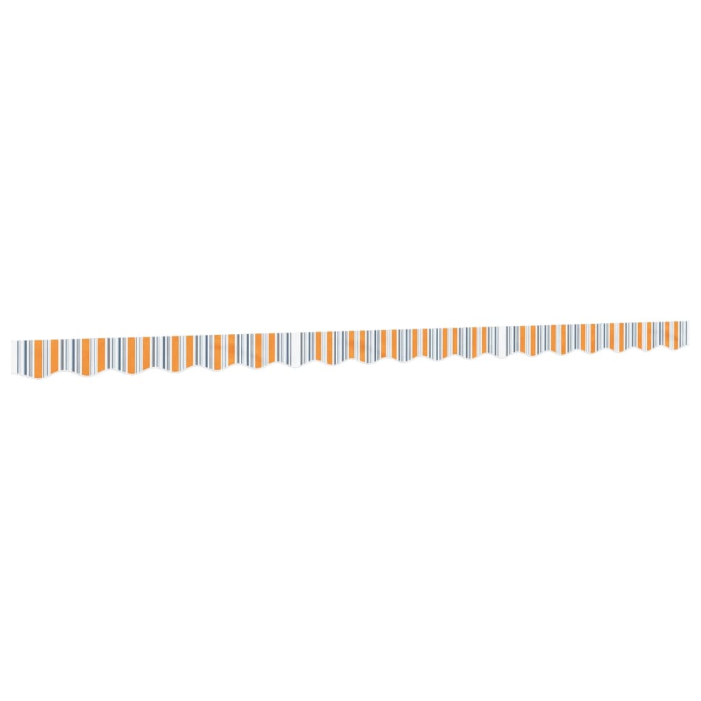 Replacement Fabric for Awning Valance Multicolour Stripe 4.5 m