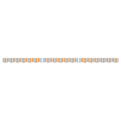 Replacement Fabric for Awning Valance Multicolour Stripe 4.5 m