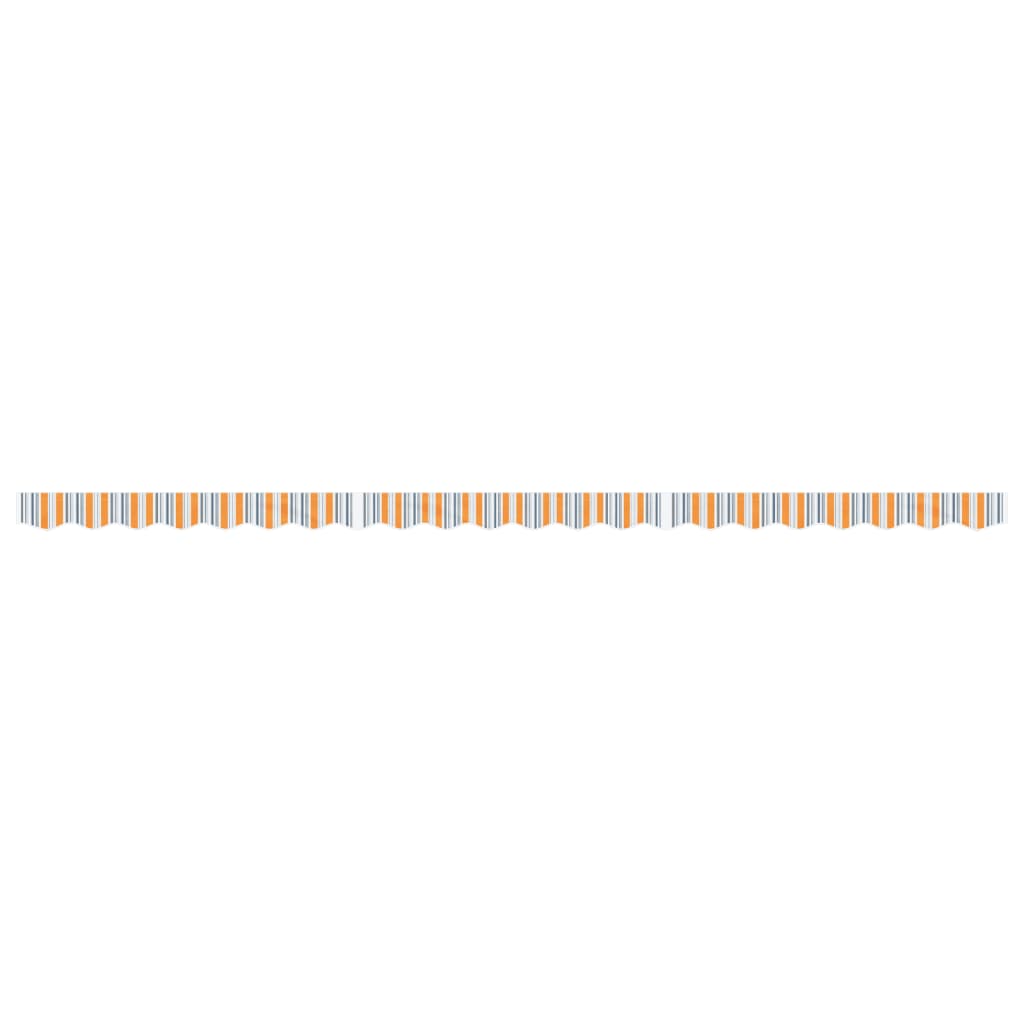 Replacement Fabric for Awning Valance Multicolour Stripe 5 m