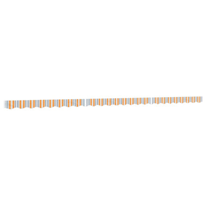 Replacement Fabric for Awning Valance Multicolour Stripe 6 m