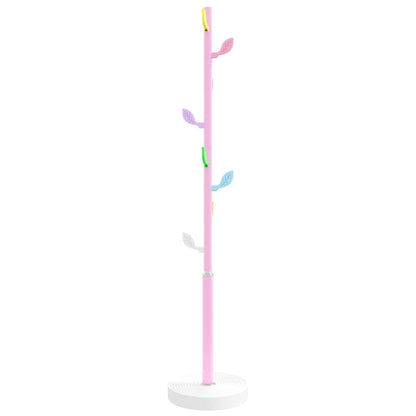 Coat Stand Pink 172 cm Powder-coated Iron