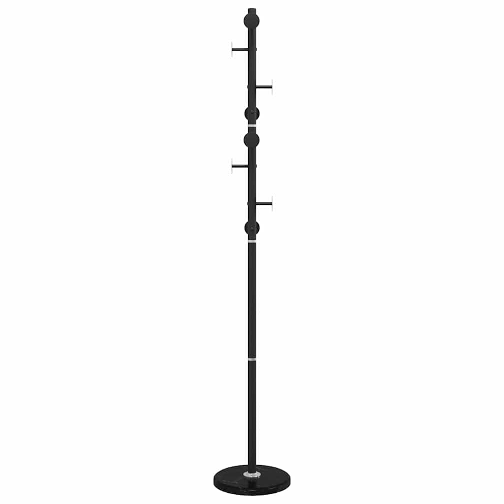 Coat Stand Black 176 cm Powder-coated Iron