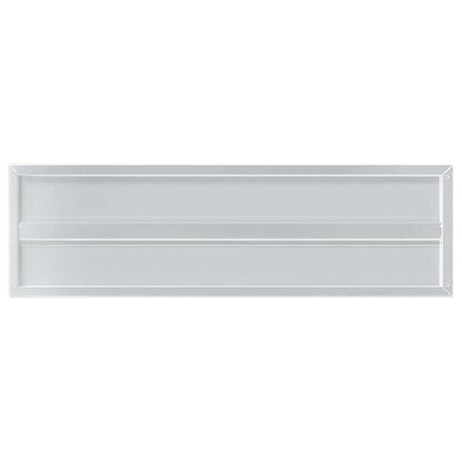 Wall Shelves 2 pcs 100x30 cm Silver Stainless Steel