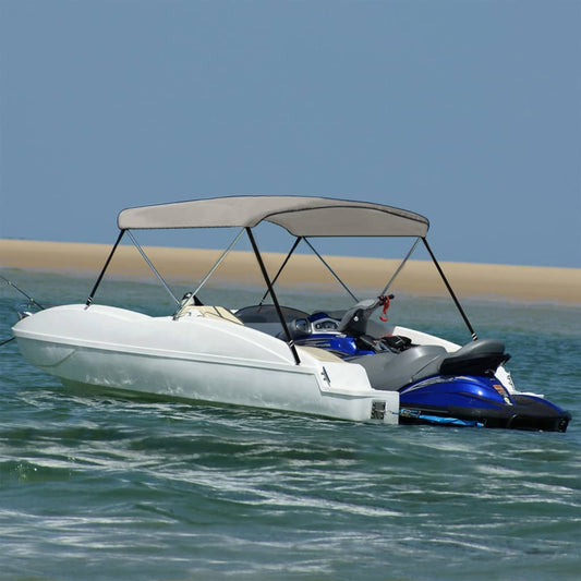 2-bow Bimini Top Grey 180x130x110 cm