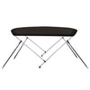2-bow Bimini Top Black 180x150x110 cm