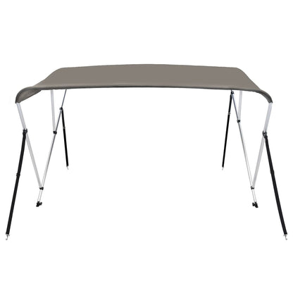 3-bow Bimini Top Grey 183x140x137 cm