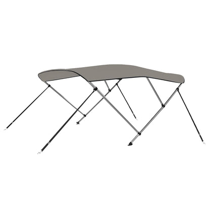 3-bow Bimini Top Grey 183x140x137 cm