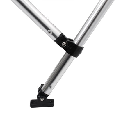 4-bow Bimini Top Black 243x244x137 cm