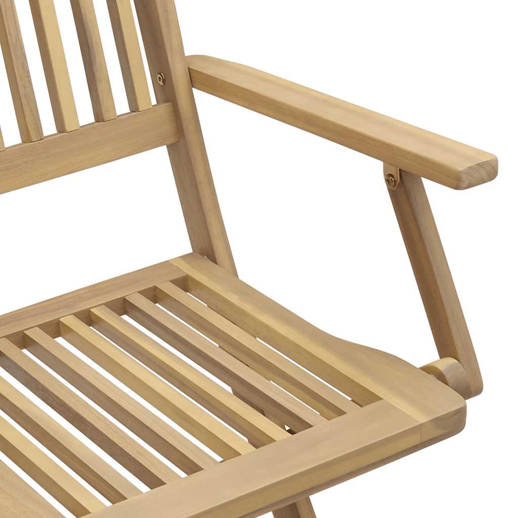 Folding Garden Chairs 6 pcs 54x61x88 cm Solid Wood Acacia