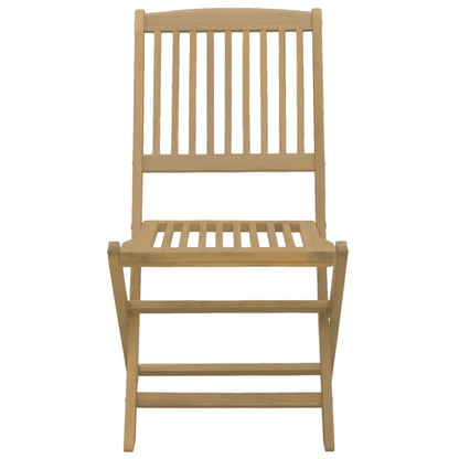 7 Piece Garden Dining Set Solid Wood Acacia