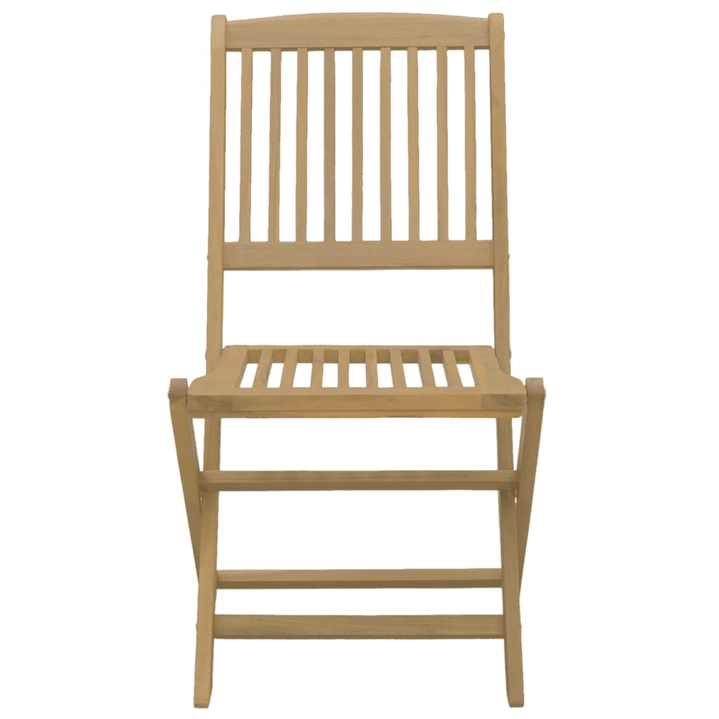 7 Piece Garden Dining Set Solid Wood Acacia
